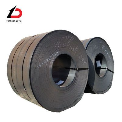 High Strength 3mm Thick Hot Rolled Black Carbon Steel Coil Per Ton ZD-HRC3T1250 Custom Cycle 7-15 Days For Grade Products