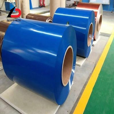 0.5t-25t Roll Weight Color Coated Galvanized Steel Coil PPGI Prepainted Gi Coil for Manufacture and Inquiry About Leveling