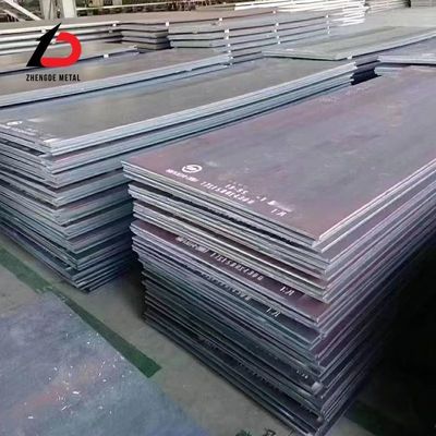 ASTM A36 A516 Gr70 A283 4mm 1219mm 1200mm HRC Ms Hot Rolled Mild Carbon Black Iron Metal Boilers Bridges Ship Steel Plate