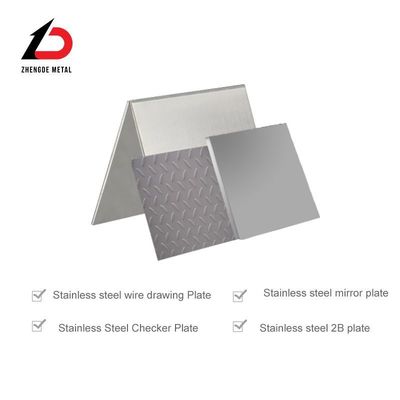 201 316 321 430 304 Stainless Plate With 10mm-3000mm 2mm-13mm In Large Inventory