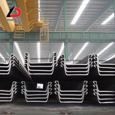 Customized Size 9m 12m 15m 18m 24m DIN, JIS, AISI, ASTM, GB, BS Type II Type Iiii Z Type U Type L Steel Sheet Pile /Piling for Flood Protector
