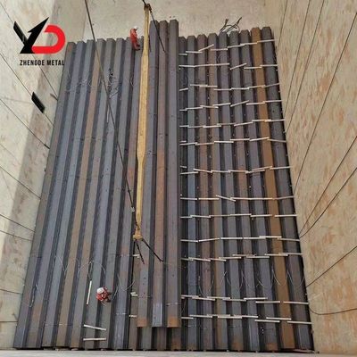 Hot Sale Standard Larsen Steel Sheet Pile Price Per Ton Type 3 Type 2 6m 9m 12m Length Hot Rolled Steel Sheet Piles for Building Material