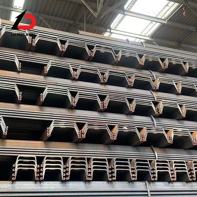 Hot Sales 1.5-5.5mm Hot Rolled Steel Sheet Pile S235 S270 S355 S235 S270 S355 Corrosion Resisting Steel Sheet Pile with Preshipment Inspection