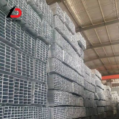 High-Quality Ss330 Ss400 S235jr Q195 Q235 Q345 Thickness 0.6-25mm Customized Size and Surface Square/Rectangular Galvanized Steel Pipe with Manufacturers Price