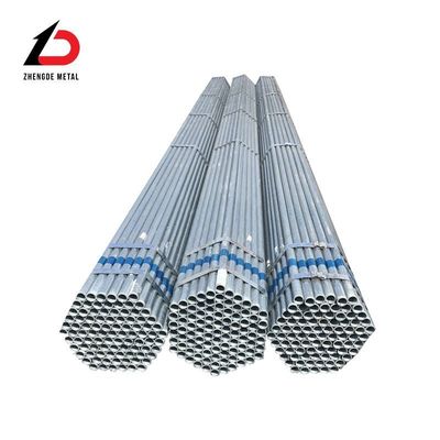 Wholesale Hot DIP Gi Seamless Galvanized Round Steel Pipe ASTM A106 Sch 40 ERW Gi Iron Tube