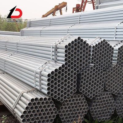 Wholesale Hot DIP Gi Seamless Galvanized Round Steel Pipe ASTM A106 Sch 40 ERW Gi Iron Tube