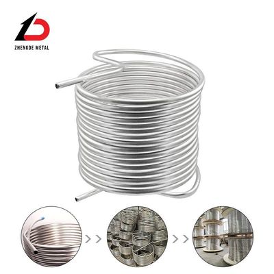 Price of Seamless Welded 304 316L 321 Heat Exchange Pipe Cold Rolled Mirror Bright Duplex Cold Drawn Stainless Steel Boiler Heat Exchange Pipe