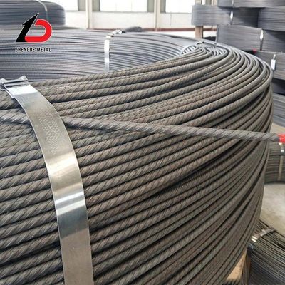 5mm-7mm prestressed steel strand 1670MPa-1860MPa Prestressed Steel Wire