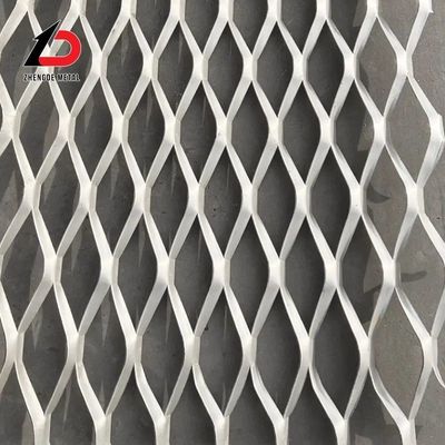Windproof Guardrail Coiled Plate 0.2mm-1mm Length 20m Metal Perforated Mesh
