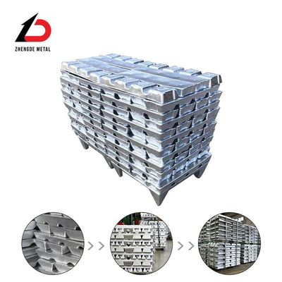 Factory Low Price Pure Zinc Ingot Zn99.99% Zn99.995% Zn99.5% in Stock