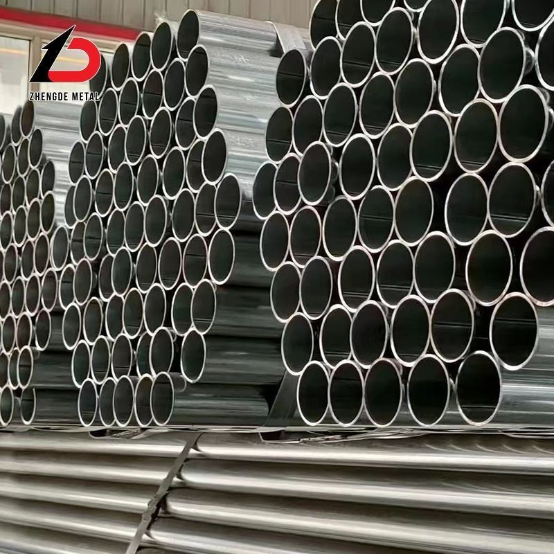 Wall Thickness 1mm-150mm Outer Diameter 6mm-2500mm Z40-600g Grooved Ends ERW Welded Galvanized Steel Tube Pipe
