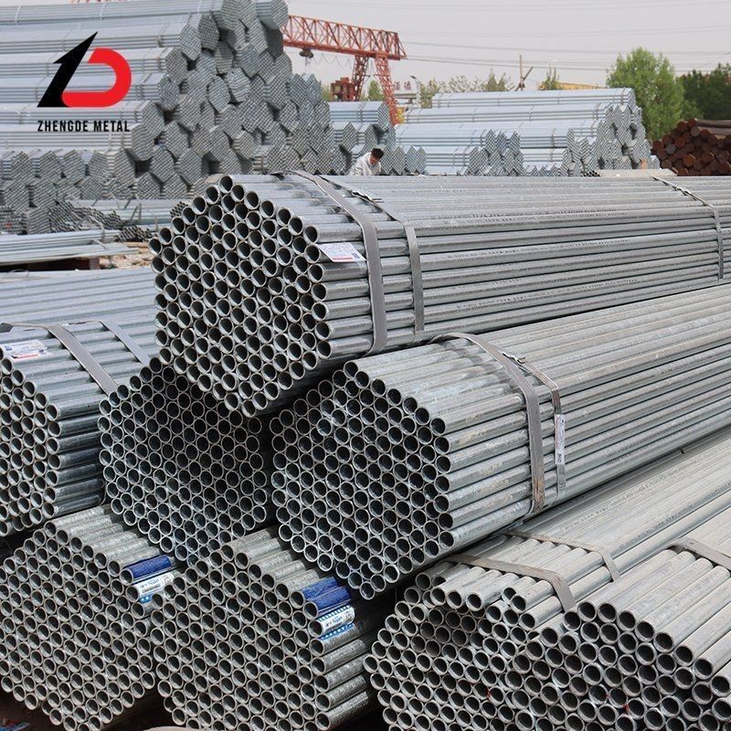 ASTM A53 150mm Galvanized Steel Pipe Dx51d Z275 Z100 Z80 Round Steel Pipe