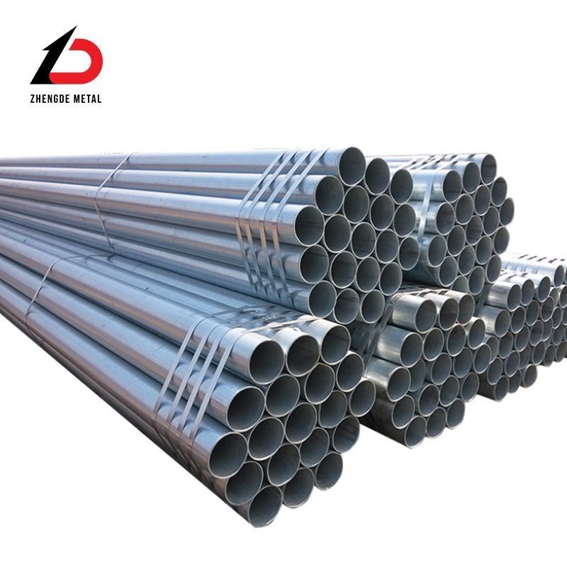Wholesale Hot DIP Gi Seamless Galvanized Round Steel Pipe ASTM A106 Sch 40 ERW Gi Iron Tube