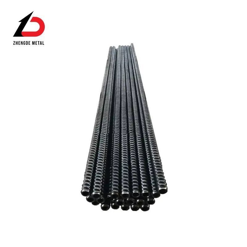 High Quality High Strength Full Threaded Steel Self Drilling Anchor Bolt Hollow Anchor/Hollow Anchor Bar / Anchor Rods for Mining Industry