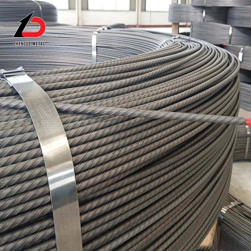5mm-7mm prestressed steel strand 1670MPa-1860MPa Prestressed Steel Wire