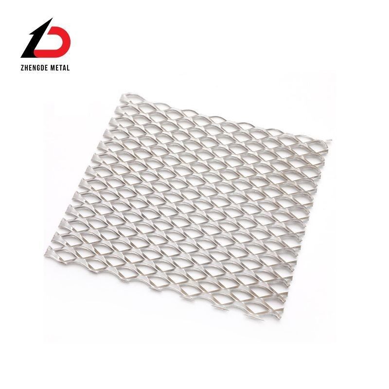 Pvc Coated Hot Dipped Galvanized Expanded Metal Mesh Aluminum Carbon Steel Stainless Steel Metal Stretched Mesh For Barbecue Wire Mesh