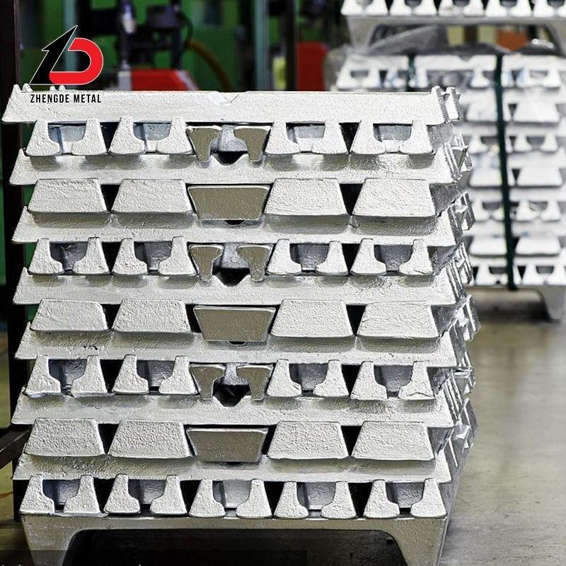 Factory Low Price Pure Zinc Ingot Zn99.99% Zn99.995% Zn99.5% in Stock