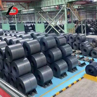 Czarne malowane/galwanizowane/kolorowe powleczone Ss400 Q235 Q345r SA302 SA516 A572 S275 S355 Gorąco walcowane cewki ze stali węglowej bezpośrednio