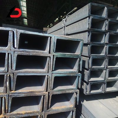 U C Channel 50-400mm Ms S235jr A36 U Channel C Channel Steel Galvanized/Black U Channel Steel Bar dla konstrukcji budowlanych