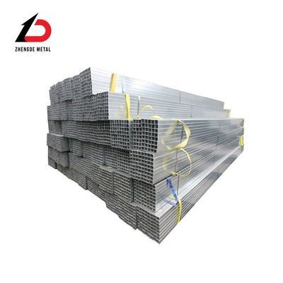 Dx51d Z275 Z100 Z80 1,5 cali 12 stóp Galwanizowane stalowe rury kwadratowe 1-12 mm