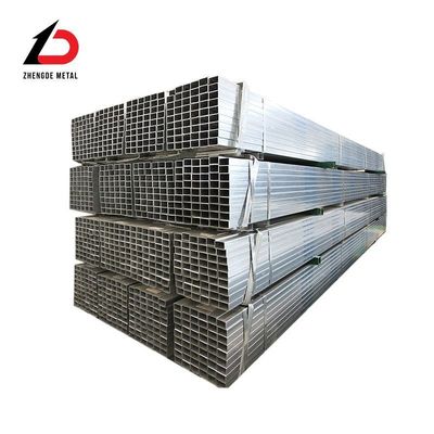 Wymagania dotyczące ASTM/JIS/AISI/DIN/BS/En/GB Puszczaste przecinki kwadratowe/pionowe, gorąco zanurzone, elektrogalwanizowane rury/rury ze stali