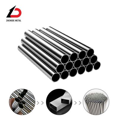 ASTM AISI 201 304/304L 316/316L 310S 309S 409 904 430 Rury okrągłe i kwadratowe ze stali nierdzewnej z ceną bezpośredniej sprzedaży fabrycznej
