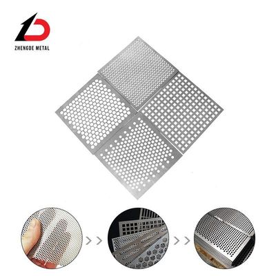 Sprzedaż fabryczna Aluminium/304 stal nierdzewna Perforated Metal Panel/ Perforated Metal Mesh